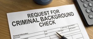 Request for a criminal background check