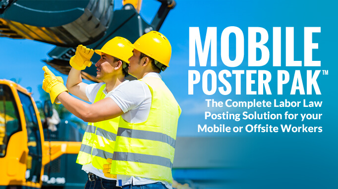Compliance Posters for Mobile or Offsite Workers