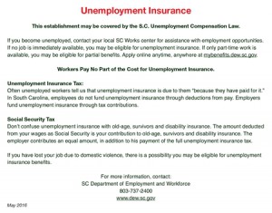 South Carolina Unemployment Insurance Peel 'N Post