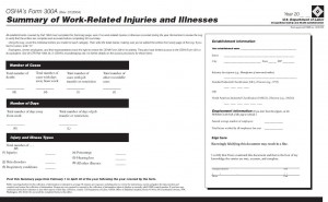 OSHA Form 300A